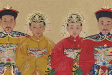 Kleine Chinesische Ahnenportraits