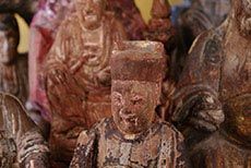 Alte chinesische Statuen