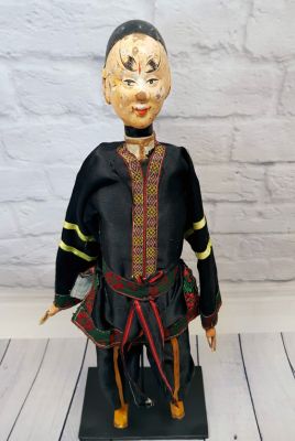 Alte chinesische Theater-Marionette - Fujian-Provinz - Mann / Opernsänger
