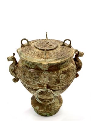 Chinesische Bronzebox - Chinesische Mythologie