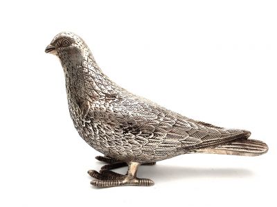 Chinesische Metall-Statue Vogel