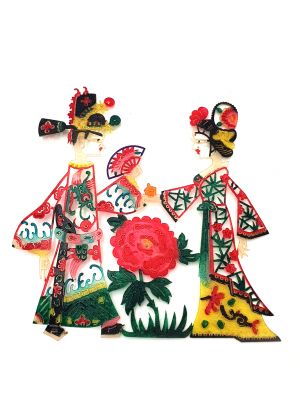 Chinesisches Theater - Marionetten Figur - Große Blume