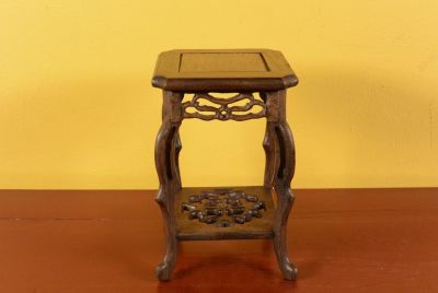 Holzständer - Chinesische Tisch - Holz Stele M