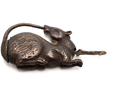 Chinesisches Vorhängeschloss Ratte