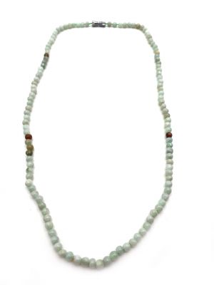 Jade Halskette 130 Jade Perlen