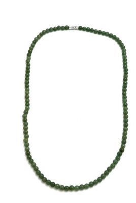 Jade Halskette Jade Perlen 110 Perlen - 5mm