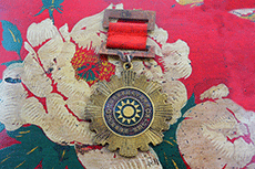Alte Chinesische Militärische Medaillen