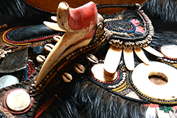 Alte indonesische Halsketten - Stamm - Unikat