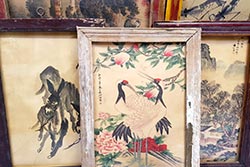 Alter Holzrahmen - chinesische Malerei