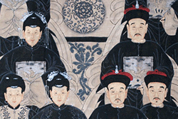 Peinture d'ancêtres Chinois Moderne - Revisité par des artistes