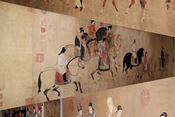 Sehr lange chinesische Gemäldeszenen (Länge über 4 m)