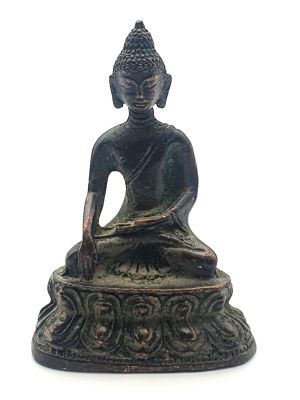 Kleine Messingstatue - thailändischer Buddha